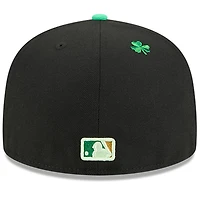 Men's New Era  Black Chicago Cubs 2026 St. Patrick's Day 59FIFTY Fitted Hat