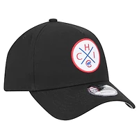 Casquette ajustable 9FORTY A-Frame Chicago Cubs noire New Era pour homme