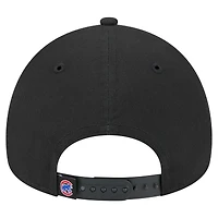 Casquette ajustable 9FORTY A-Frame Chicago Cubs noire New Era pour homme