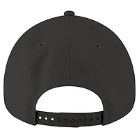 Men's New Era Black Chicago Cubs A-Frame 9FORTY Adjustable Hat