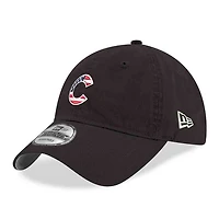 Casquette ajustable New Era noire Chicago Cubs America 250 9TWENTY pour homme