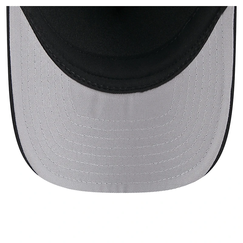 Casquette camionneur ajustable 9FORTY A-Frame M-Crown noire des Chicago Cubs pour homme New Era