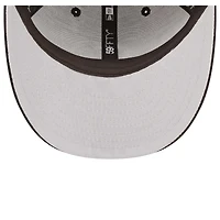 Casquette ajustée 59FIFTY à profil bas des Chicago Cubs New Era pour hommes, noire