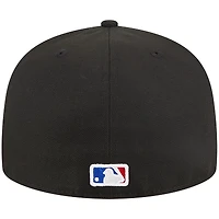 Casquette ajustée 59FIFTY pour homme Chicago Cubs Neon New Era noire