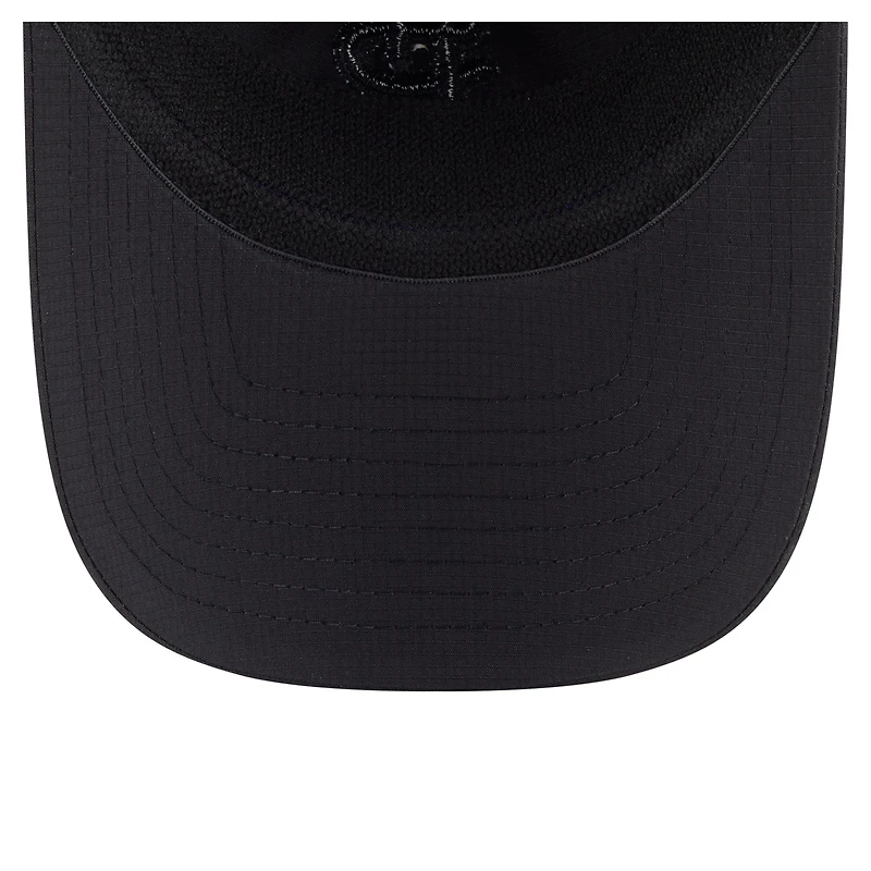 Men's New Era Black Chicago Cubs Ripstop Casual Classic Adjustable Hat