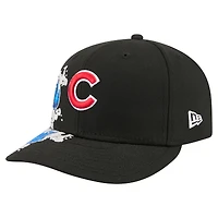 Men's New Era  Black Chicago Cubs Surf 59FIFTY Fitted Hat