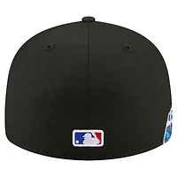 Men's New Era  Black Chicago Cubs Surf 59FIFTY Fitted Hat