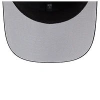 Men's New Era Black Chicago Cubs Tonal Camo 9SEVENTY Stretch-Snap Hat