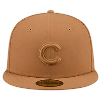 Men's New Era Brown Chicago Cubs Color Pack 59FIFTY Fitted Hat