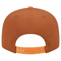 Men's New Era Brown Chicago Cubs Spring Color Two-Tone 9FIFTY Snapback Hat