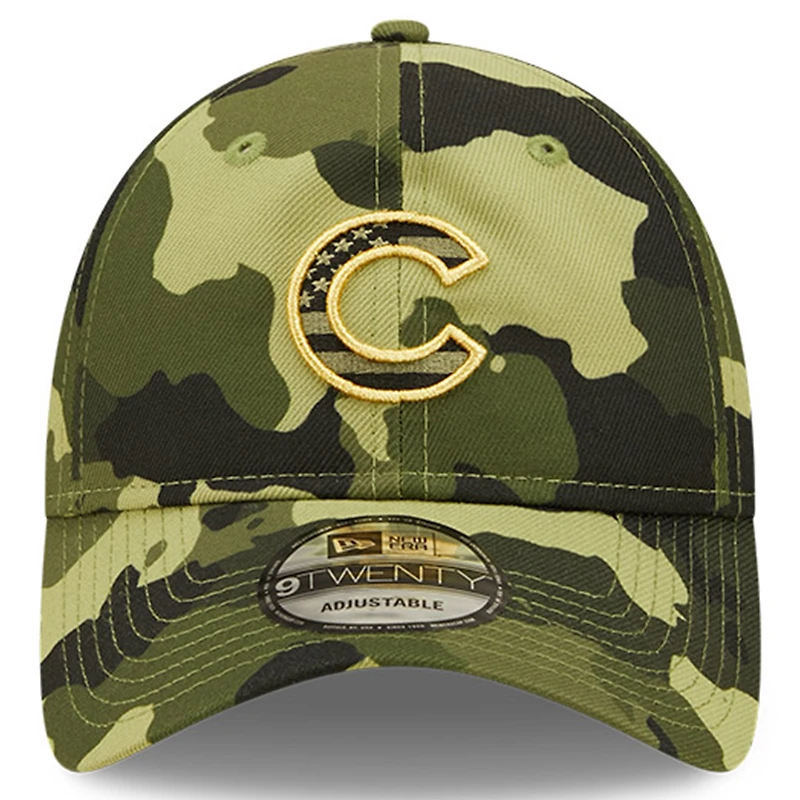 NWE CUBS CAMO MLB NWE 2022 JOURNÉE DES FORCES ARMÉES 9TWENTY HATMENUST