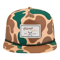 Casquette ajustable New Era camouflage Chicago Cubs Duck 19TWENTY pour homme