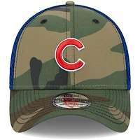 Casquette Flex New Era Chicago Cubs Team Neo 39THIRTY pour homme