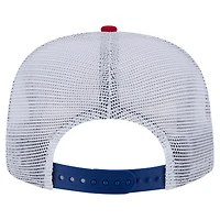 Casquette ajustable New Era Chicago Cubs Tie-Dye Golfer Trucker pour homme