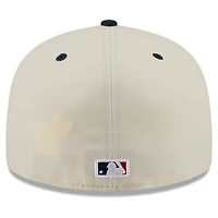 Men's New Era Cream/Navy Chicago Cubs USA 250 Fourth of July 59FIFTY Fitted Hat
