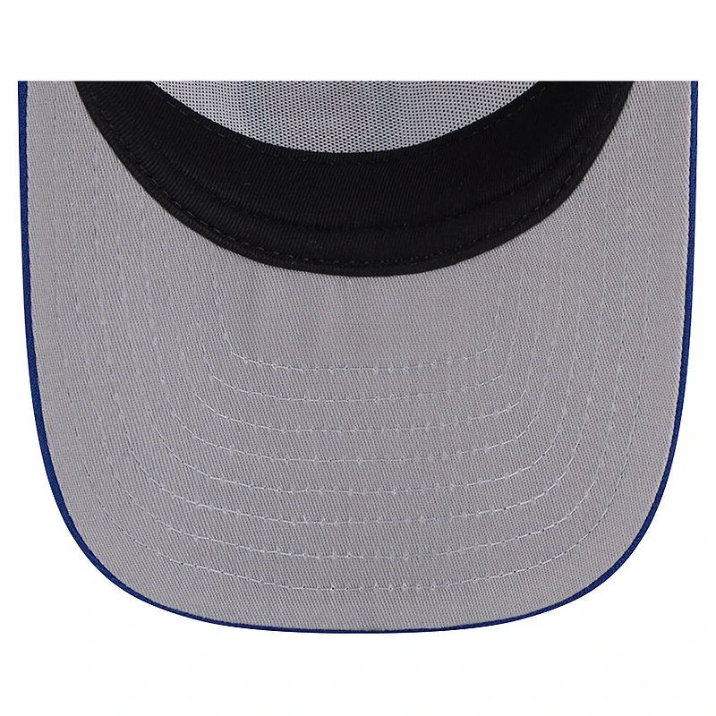 Casquette snapback New Era 9FIFTY pour homme, couleur crème/bleu royal, avec logo des Chicago Cubs