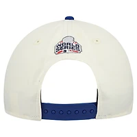Men's New Era  Cream/Royal Chicago Cubs World Series 9FORTY M-Crown Adjustable Hat