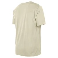 Men's New Era Cream Chicago Cubs Americana Flag Fill T-Shirt