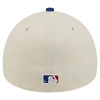 Casquette ajustée New Era crème Chicago Cubs Chrome A-Frame 59FORTY pour homme
