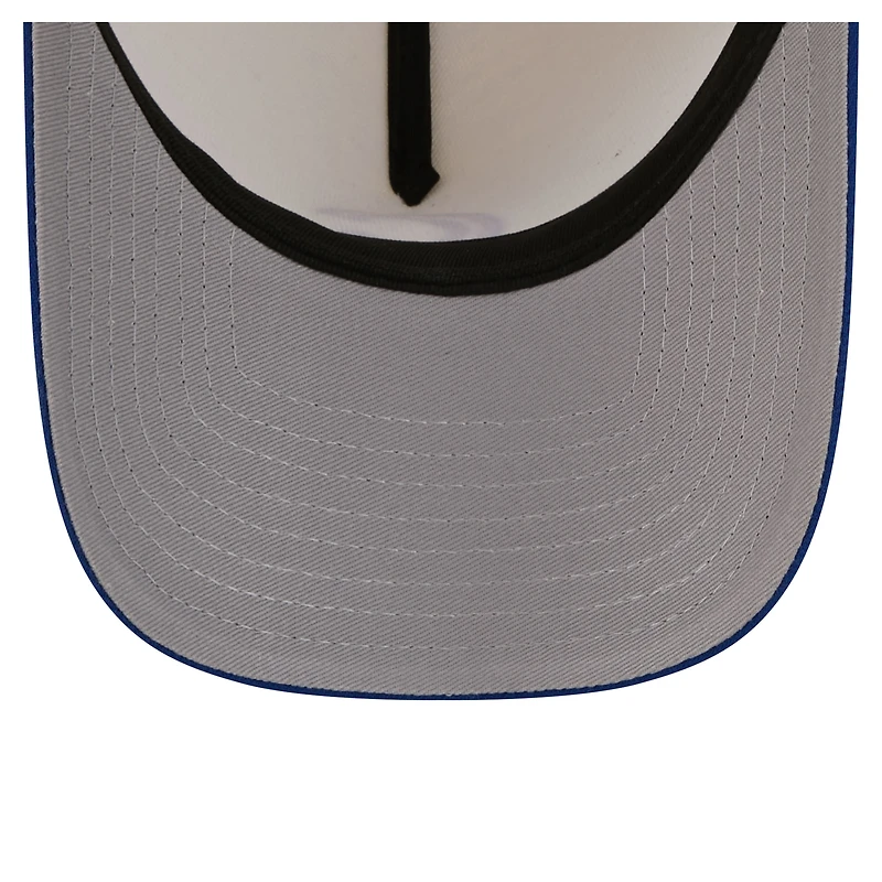 Men's New Era  Cream Chicago Cubs Chrome A-Frame 59FORTY Fitted Hat
