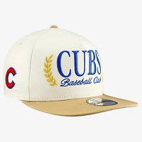 Casquette snapback New Era crème Chicago Cubs Club 9FIFTY pour homme