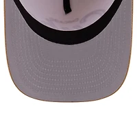 Men's New Era  Cream Chicago Cubs Herringbone 9FIFTY A-Frame Snapback Hat