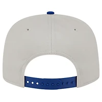 Men's New Era Cream Chicago Cubs Iron Golfer Snapback Hat