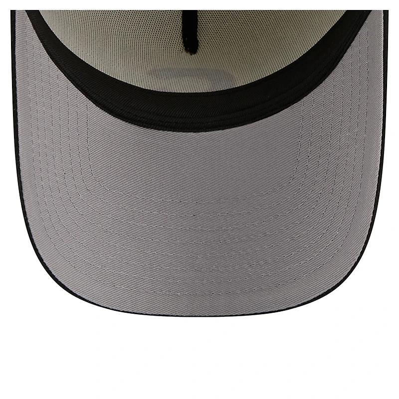 Men's New Era Cream Chicago Cubs Stadium Chrome 9FORTY A-Frame Adjustable Hat