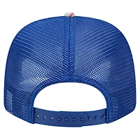 Men's New Era Denim/Royal Chicago Cubs Aztec Denim 9SEVENTY Adjustable Hat