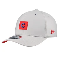 Men's New Era  Gray Chicago Cubs 2026 Clubhouse 9SEVENTY Adjustable Hat