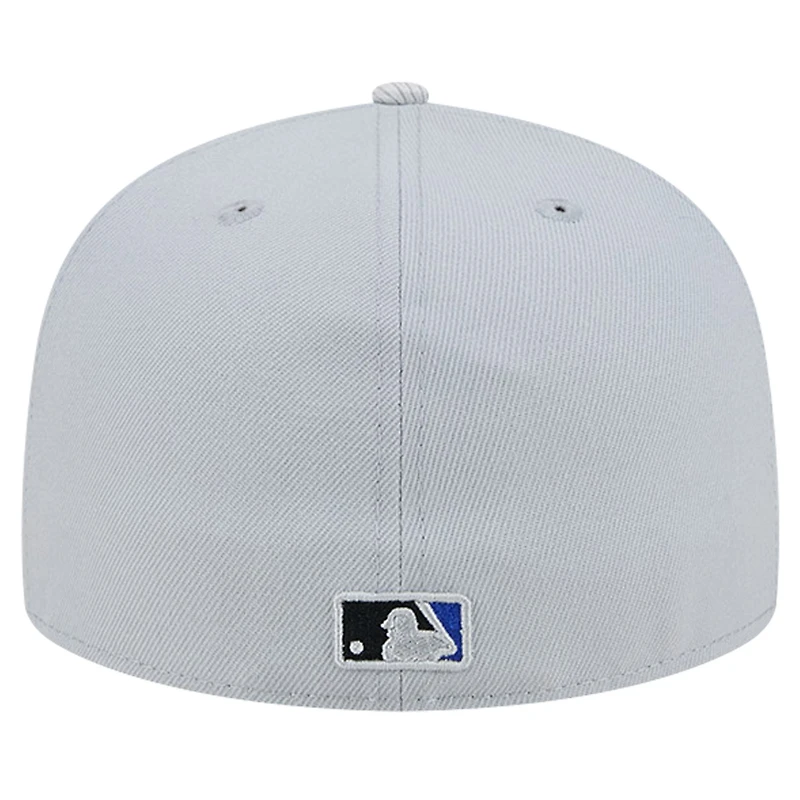 Men's New Era Gray Chicago Cubs Active Team Camo 59FIFTY Fitted Hat