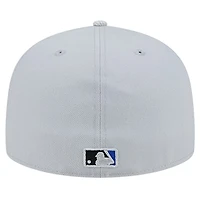 Men's New Era Gray Chicago Cubs Active Team Camo 59FIFTY Fitted Hat