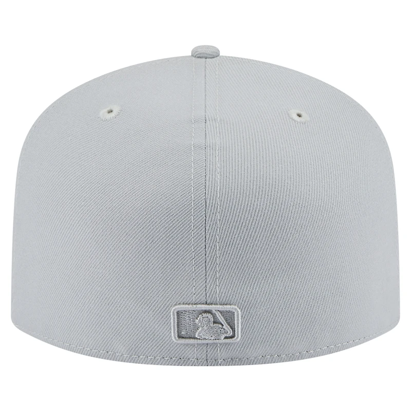 Casquette ajustée 59FIFTY Chicago Cubs de New Era pour homme, coloris gris