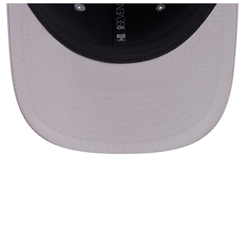 Men's New Era Gray Chicago Cubs Laser Perforated 9SEVENTY Adjustable Hat