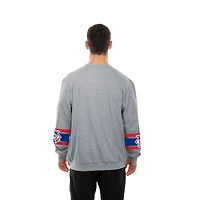 Men's New Era  Gray Chicago Cubs Sport Classics Sweatshirt