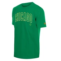 Men's New Era  Green Chicago Cubs 2026 St. Patrick's Day T-Shirt
