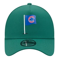 Men's New Era  Green Chicago Cubs Pin Seeker 9FORTY A-Frame Adjustable Hat