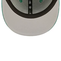 Men's New Era Kelly Green Chicago Cubs White Logo 59FIFTY Fitted Hat