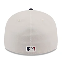 Men's New Era  Khaki/Black Chicago Cubs 2024 Fourth of July Low Profile 59FIFTY Fitted Hat