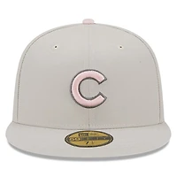 Casquette ajustée New Era Chicago Cubs 2023 pour la fête des mères sur le terrain 59FIFTY homme