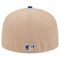 Men's New Era Khaki Chicago Cubs 59FIFTY Fitted Hat