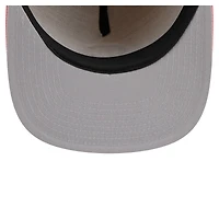 Men's New Era  Light Beige/Coral Chicago Cubs Color Pack A-Frame 9FIFTY Snapback Hat