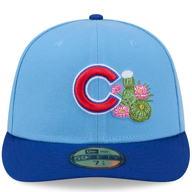 Men's New Era  Light Blue/Royal Chicago Cubs 2026 Spring Training 59FIFTY Fitted Hat