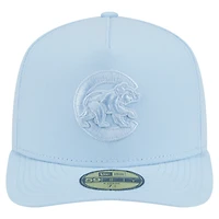 Casquette ajustée New Era 59FIFTY bleu clair pour homme, coloris A-Frame, Chicago Cubs
