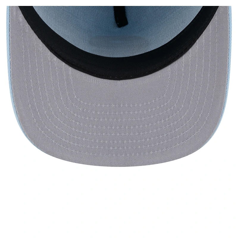 Casquette ajustée New Era 59FIFTY bleu clair pour homme, coloris A-Frame, Chicago Cubs