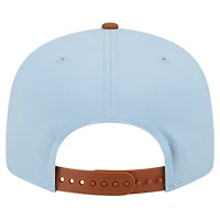 Casquette Snapback 9FIFTY bicolore bleu clair pour hommes des Chicago Cubs New Era