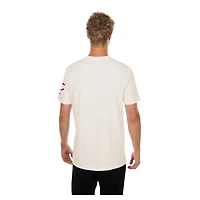 Men's New Era  Natural Chicago Cubs Golf Mascot T-Shirt