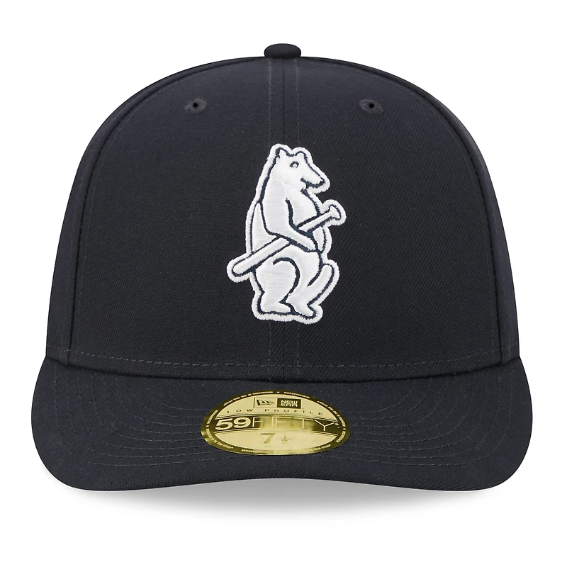 Men's New Era Navy Chicago Cubs 2026 Baseball Hall of Fame 59FIFTY Low Profile Fitted Hat