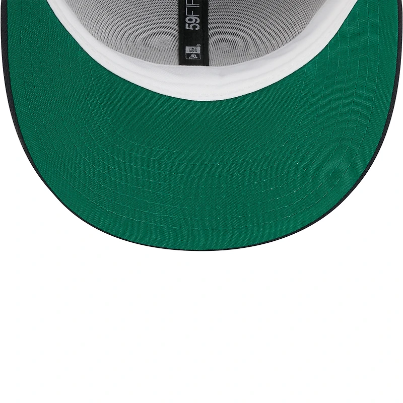 Casquette ajustée New Era bleu marine Chicago Cubs 2026, Temple de la renommée du baseball, modèle 59FIFTY à profil bas pour homme