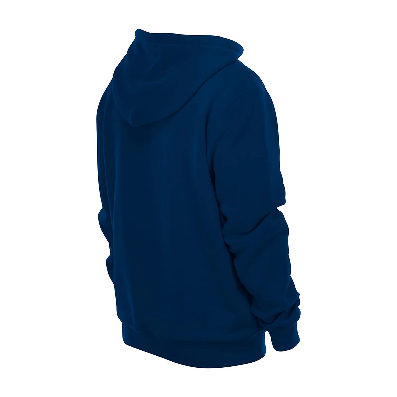 Sweat à capuche New Era bleu marine avec logo alternatif des Chicago Cubs pour homme